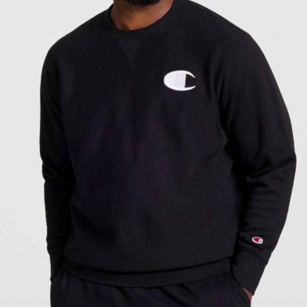 Champion Adult Sizing Iconic Embroidered Crewneck Sweatshirt